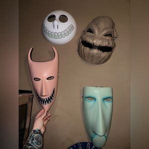 Nightmare before Christmas Halloween masks
